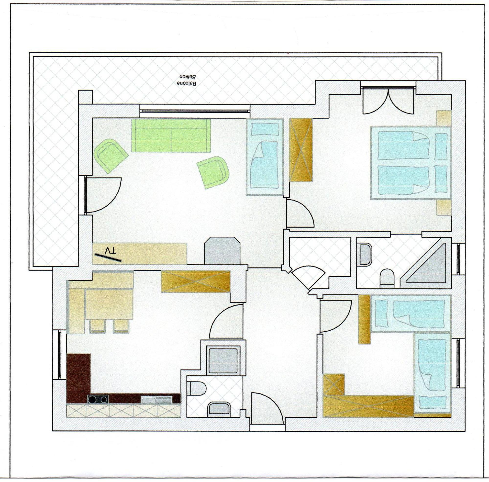 Apartments Brunella La Villa  Room photo