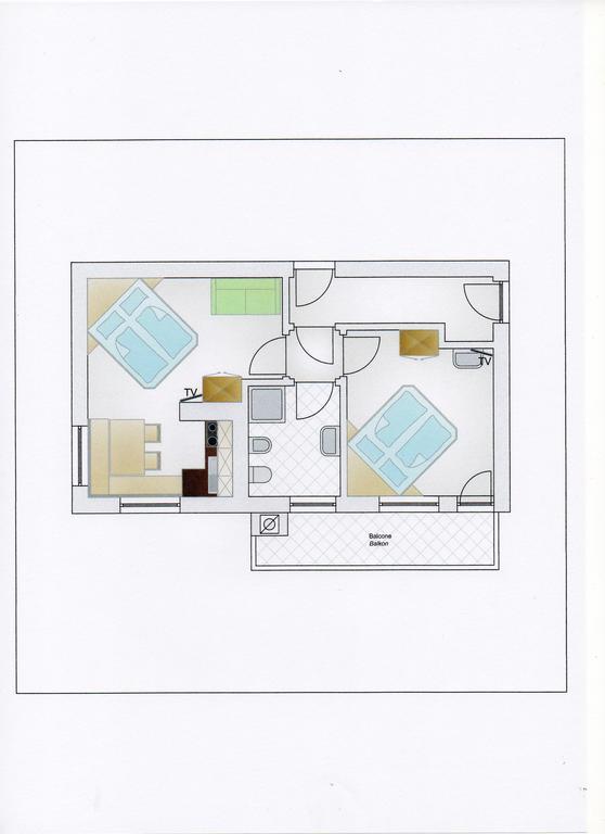 Apartments Brunella La Villa  Exterior photo